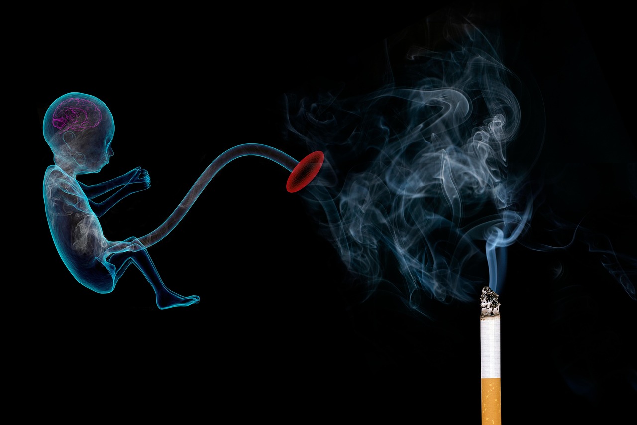 妊娠中の禁煙が胎児のストレスに与える影響とは？